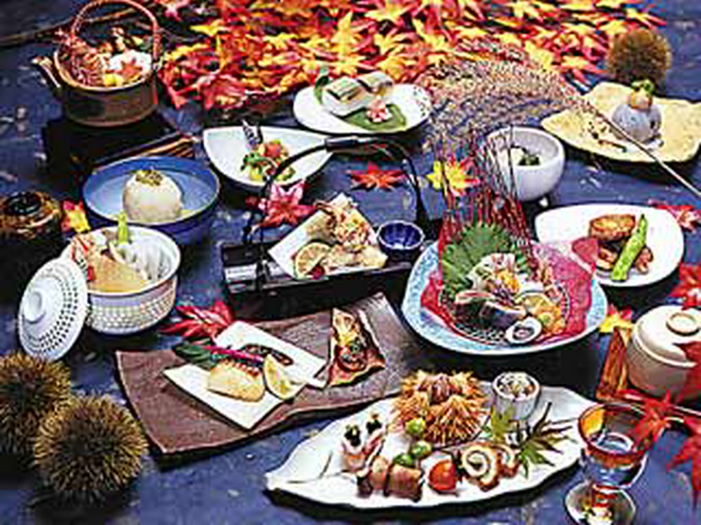 旬の食材を活かした会席コース