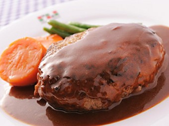 ボリューム満点！『ハンバーグステーキ』