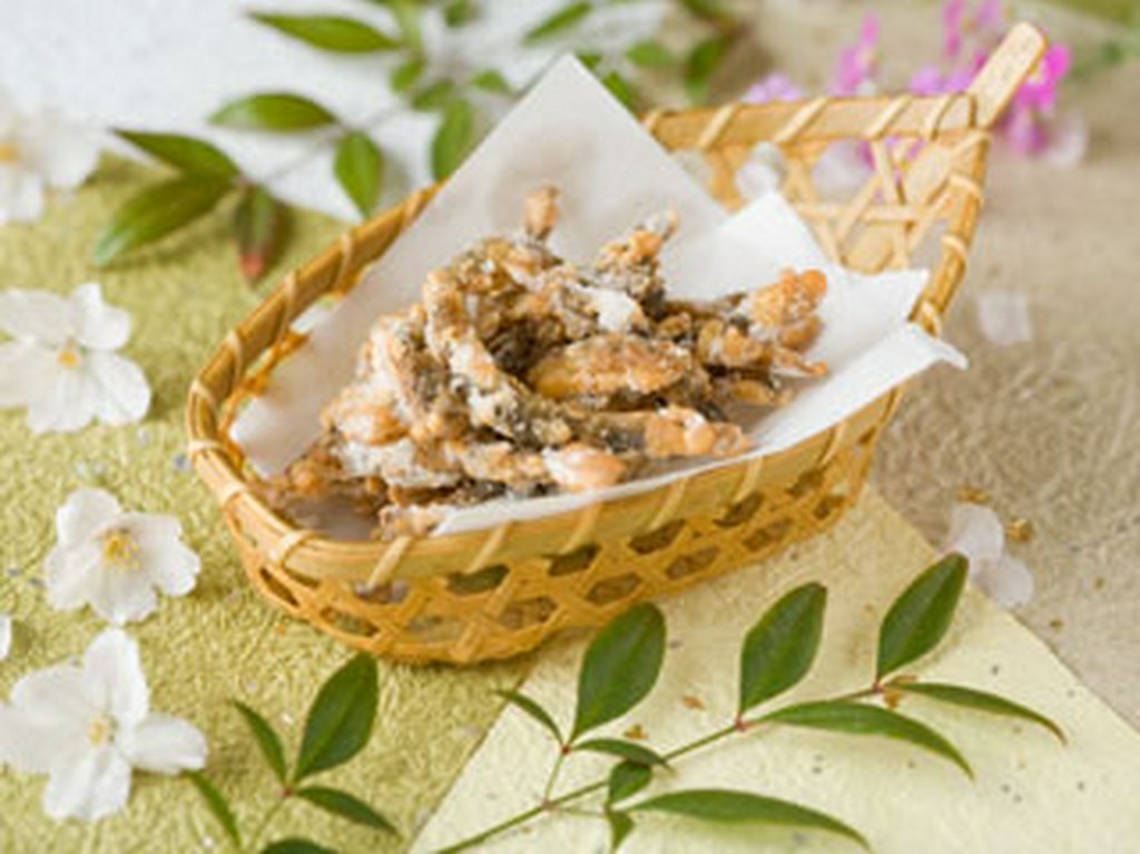 『どじょうの唐揚げ』