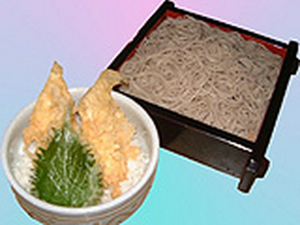 イカ天丼セット