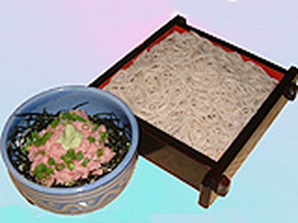 マグロたたき丼セット