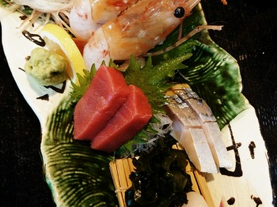 刺身の盛り合わせ　一人前