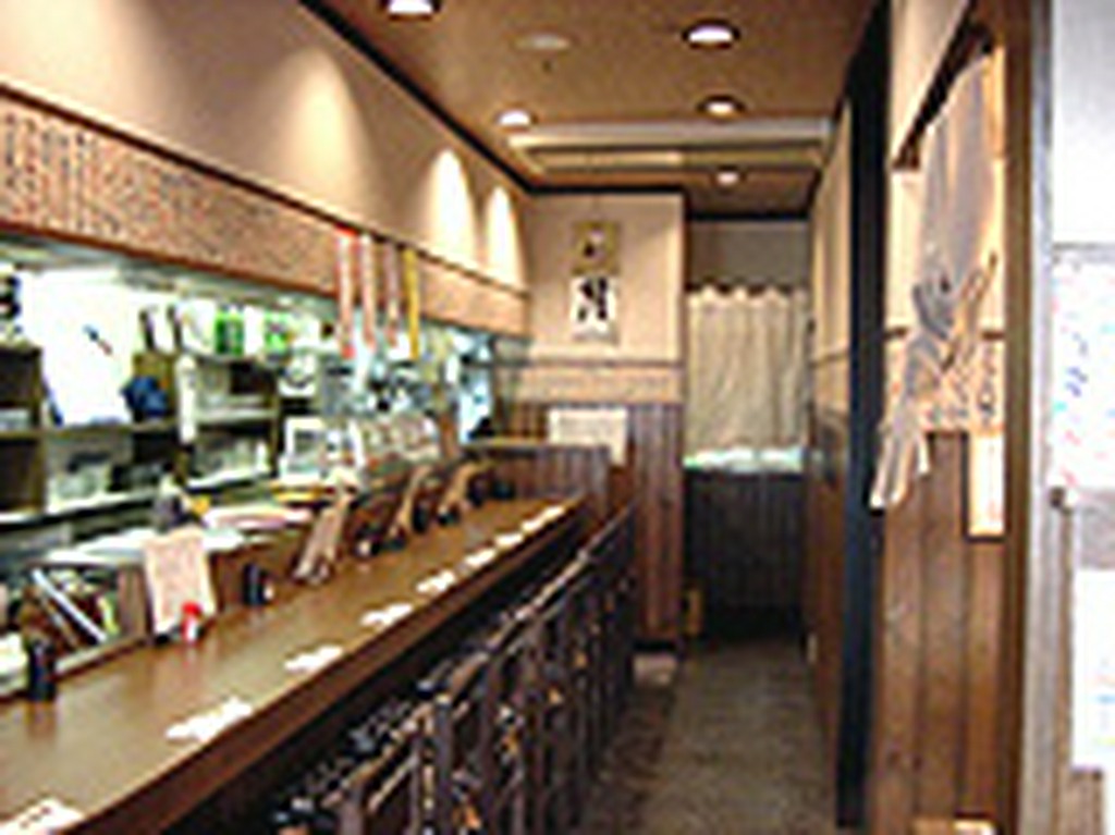 １階カウンター