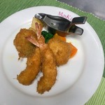 白身魚 カニクリームコロッケ 海老