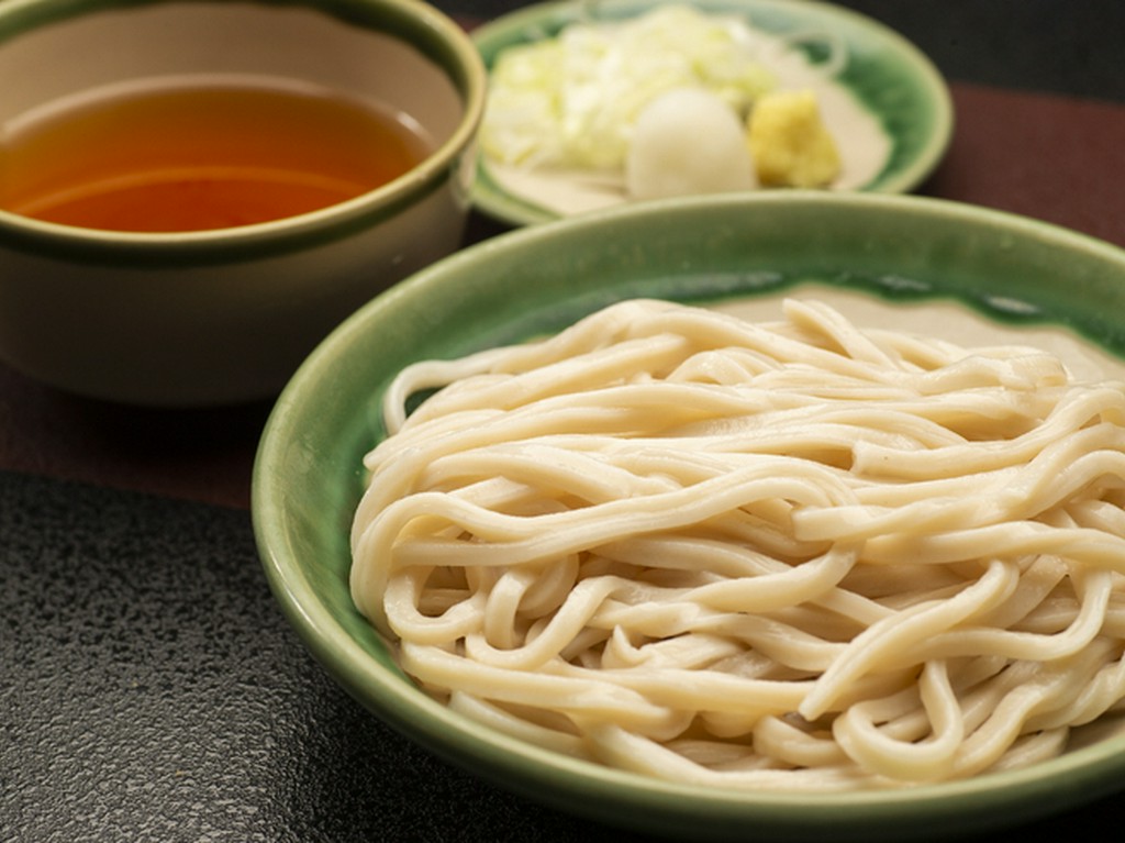 自社栽培、自社製粉の手打ちうどん
