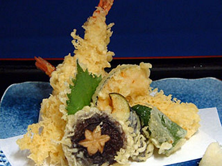 天ぷらの盛り合わせ
