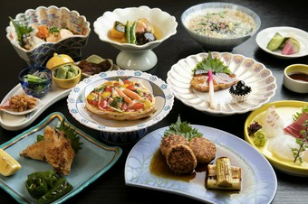 星を7年連続取得「日本料理 樹勢」の会席料理スタンダードコース。是非一度、本物の和食をご堪能ください。