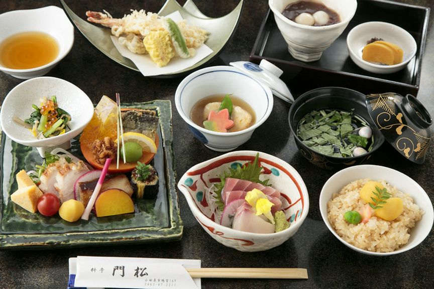 それぞれの料理に込められた、季節の味を満喫できます