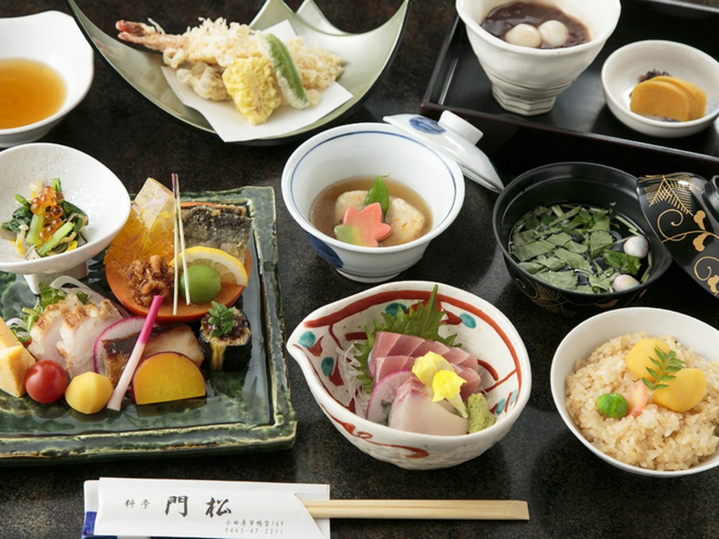 それぞれの料理に込められた、季節の味を満喫できます