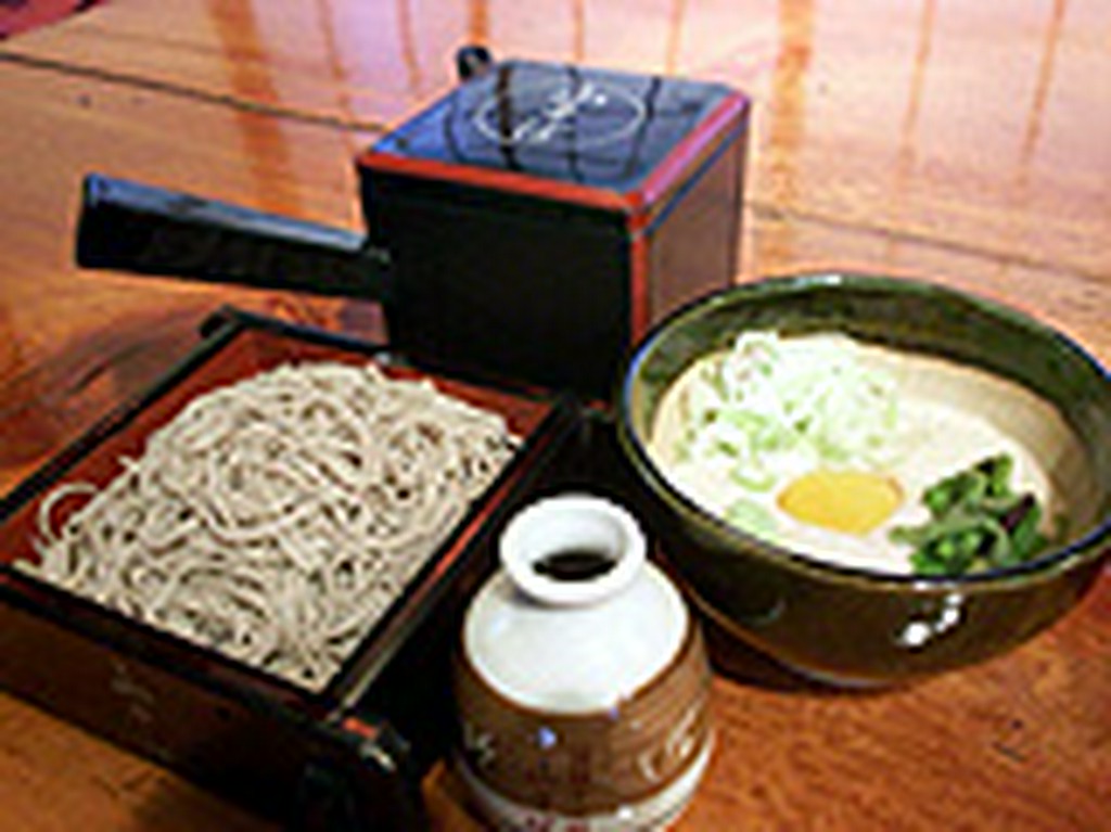 名物「とろろそば」