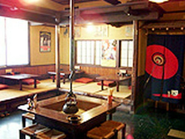 趣きのある店内