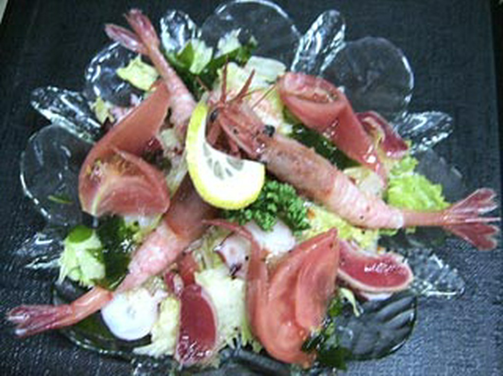 海鮮サラダ　海の幸いっぱい