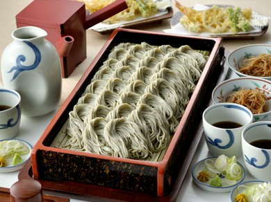 ご家族で名物『へぎそば』の味をお楽しみください