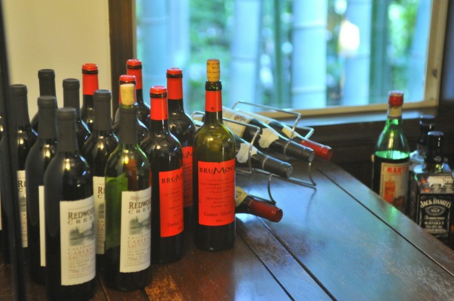 ワインにこだわっている