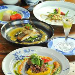 全てがオリジナル料理『お昼の遊膳コース』　