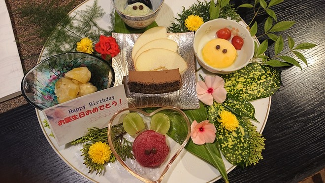 記念日・お誕生日特典がある