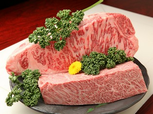 肉質のよさを実感できる、「国産和牛」をご堪能あれ