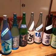 夏ののスッキリとしたお酒が多数入荷しました。約15種類

その他、日本酒いろいろあります。約45種類