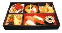 吸物付き、お新香付き 肝吸いは+100円