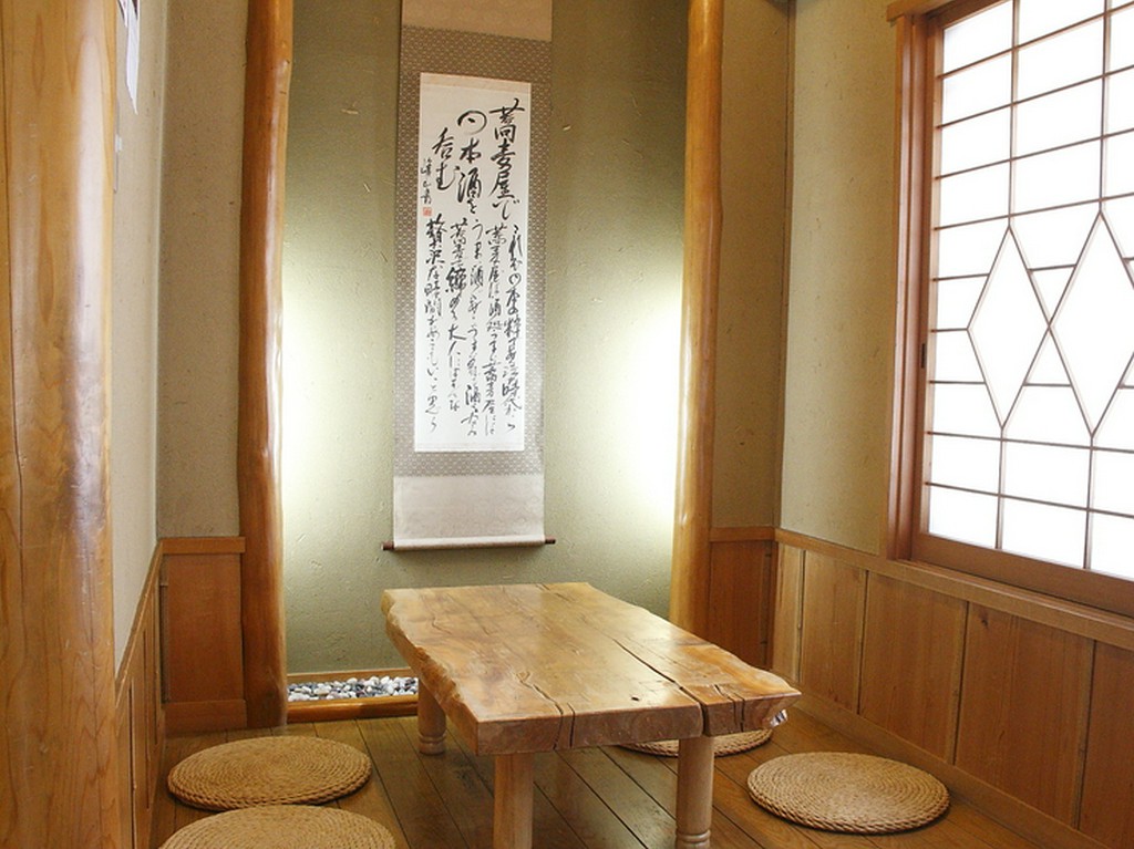 プライベートな空間を確保した半個室は、接待にも重宝