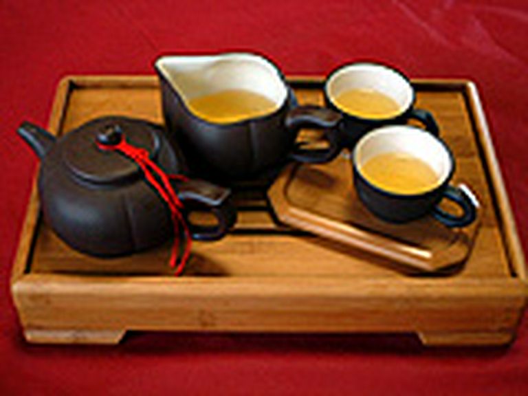 薬膳に詳しい店主の淹れた自慢の中国茶（写真：凍頂ウーロン茶）