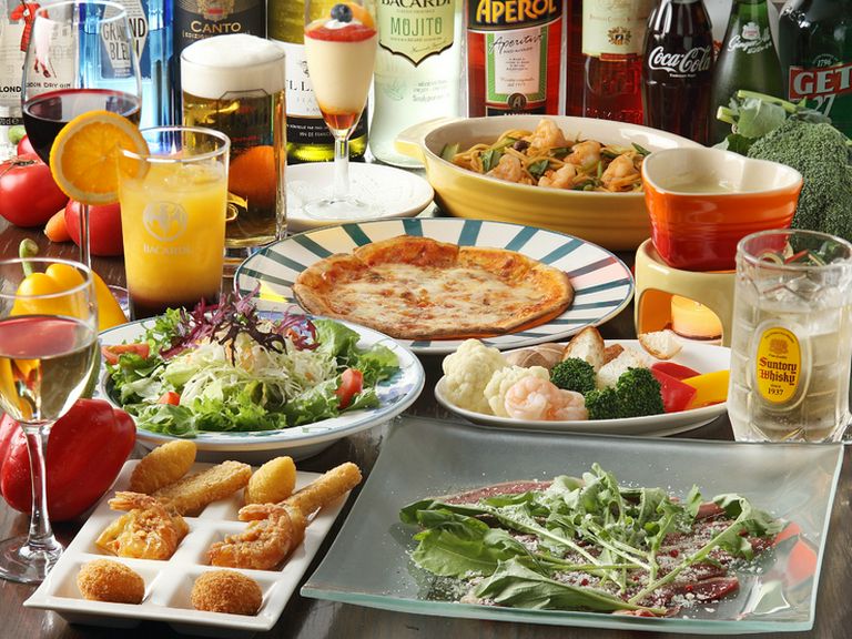 店内貸切は最大60名様OK!! イタリアンコースが好評です。