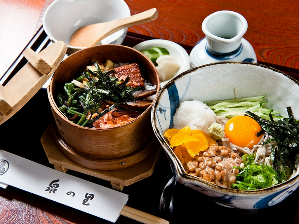 納豆そば（わっぱ付）