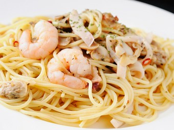 食べるオリーブは、パスタに最適。魚介にもピッタリ合います。