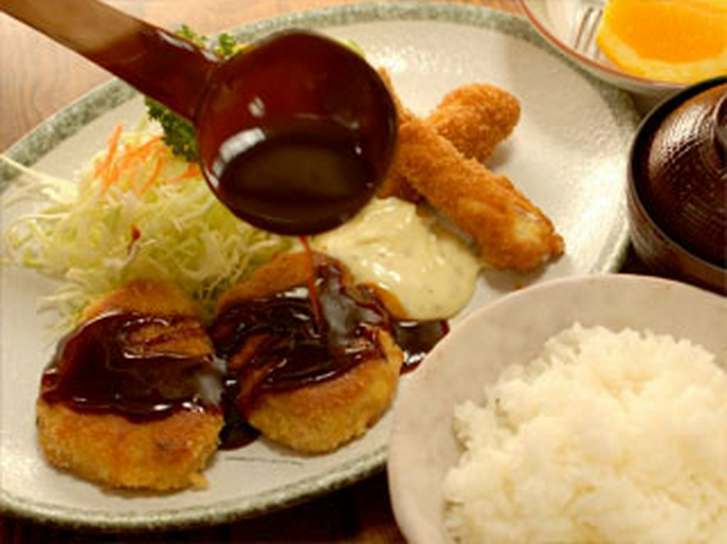 味わい深いA定食