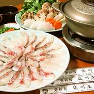 国内産天然活き伊勢海老＆桜鯛のしゃぶしゃぶと旬のお刺身・天麩羅の酒宴コース！
コース品数：9品／利用人数：2～60名

予約締切：来店日の当日6時まで