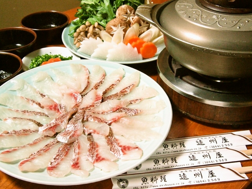 【創業来人気の各種鍋物海鮮しゃぶ】魚料理 遠州屋の3大名物！！