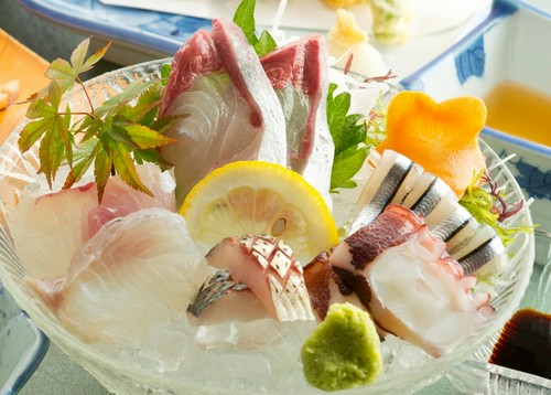 たっぷりと食べ応えがある『刺身』