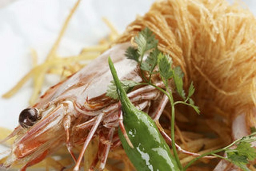 海老フライ馬鈴薯巻き