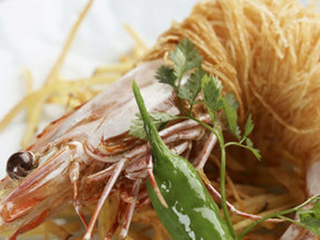 海老フライ馬鈴薯巻き