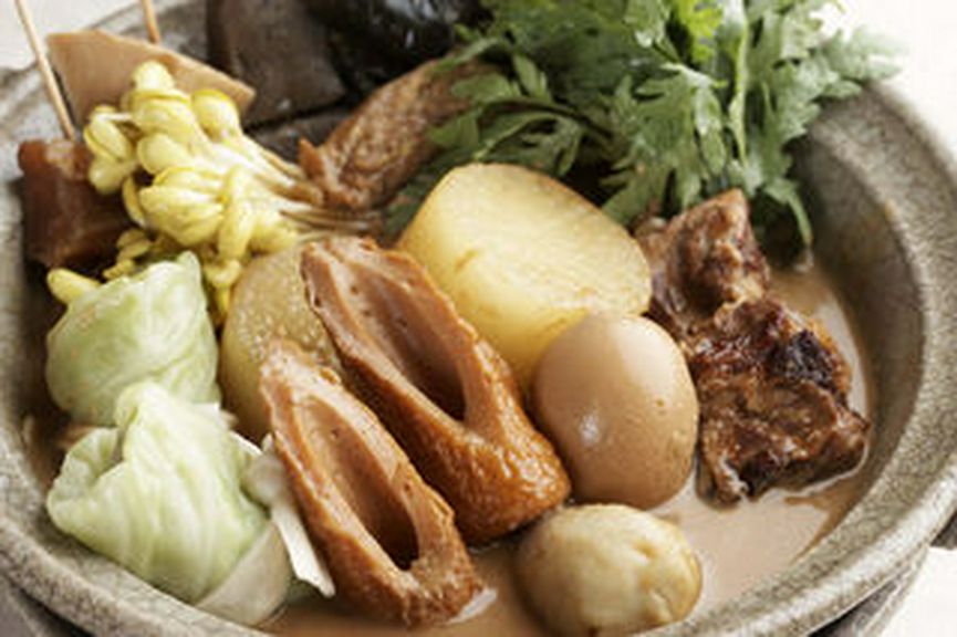 みそおでん盛り合わせ