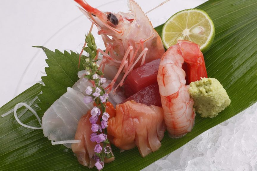 旬のお刺身盛り合わせ