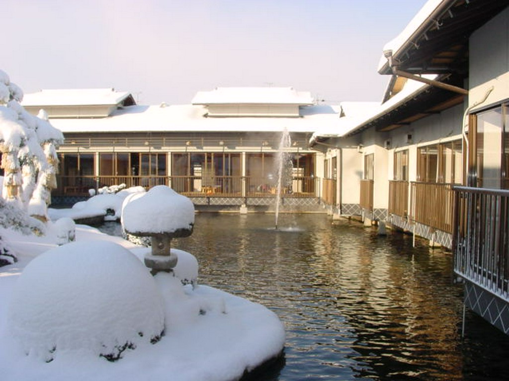 たくさん雪が降りました。