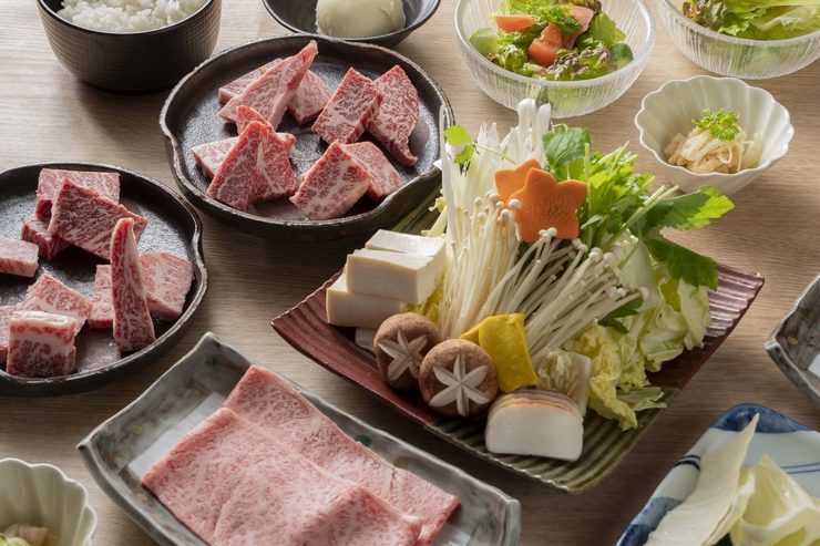 Hida beef course