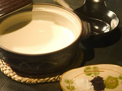 今から豆腐を作ります。