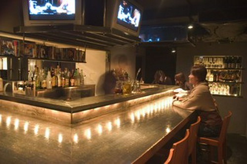 コの字型のカウンター