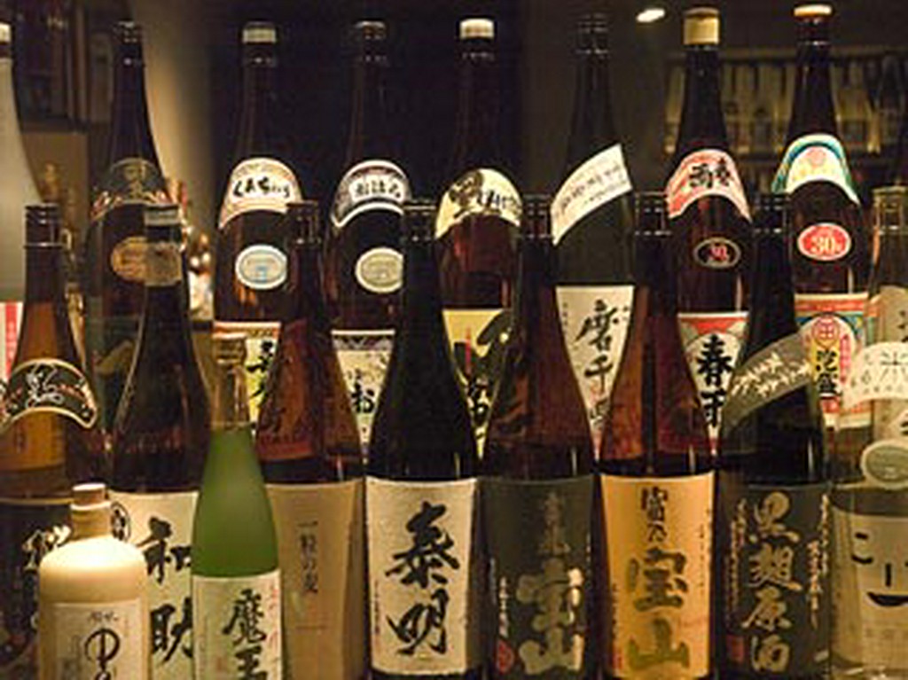 選び抜いた焼酎達が貴方を酔わす