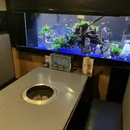 熱帯魚水槽席2～4名席