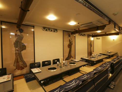 宴会場として利用可能な座敷