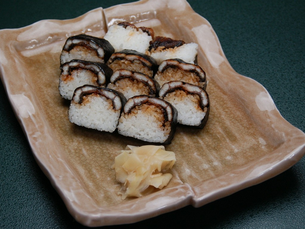 うなぎ棒寿司