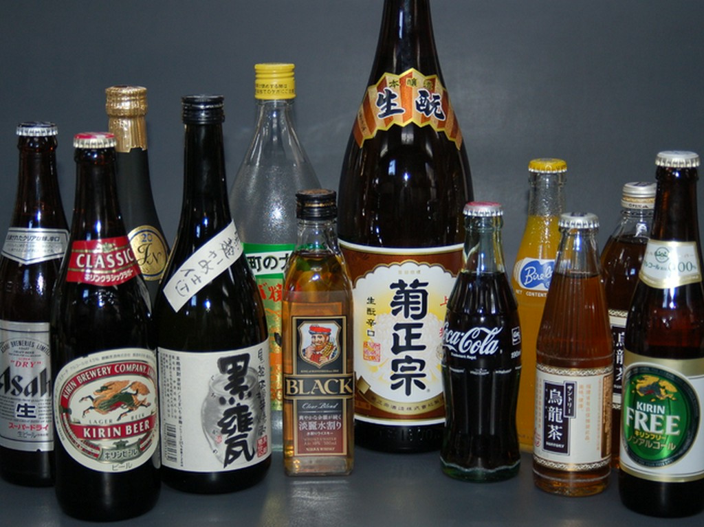 焼酎やウイスキー、生ビールなどお酒も充実です