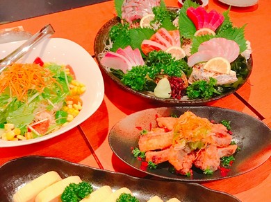幹司様ご安心　飲み放題付き　歓送迎会おまかせ一品料理コース