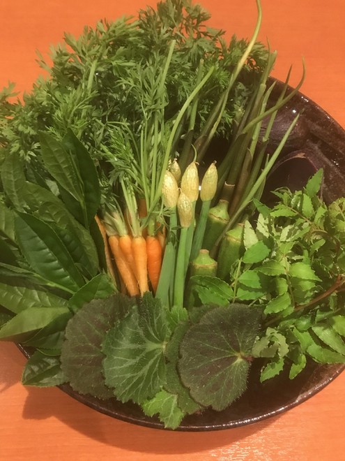 春野菜にこだわっている