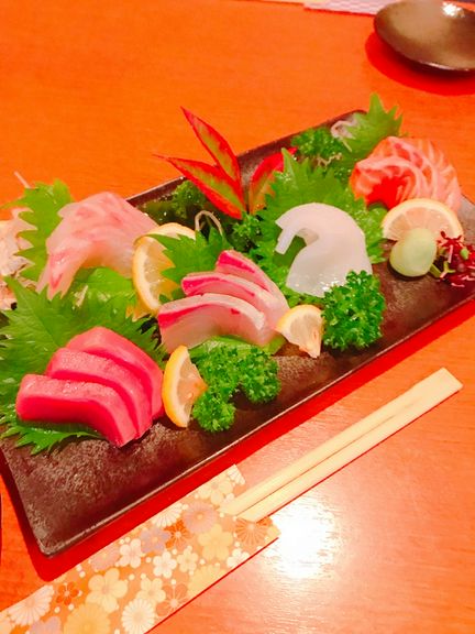 お造り五種盛り