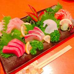 お造り五種盛り