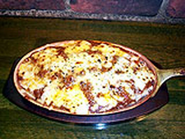 自家製ミートソースがたっぷり